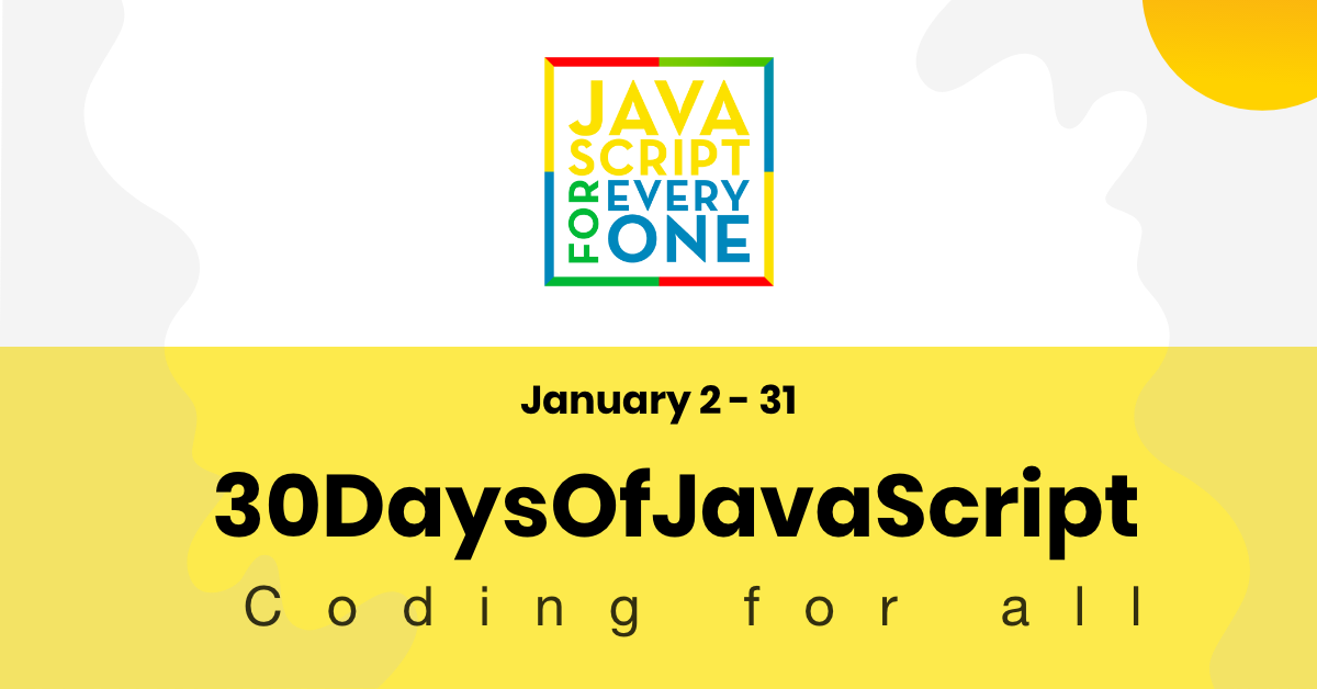 Thirty Days Of JavaScript