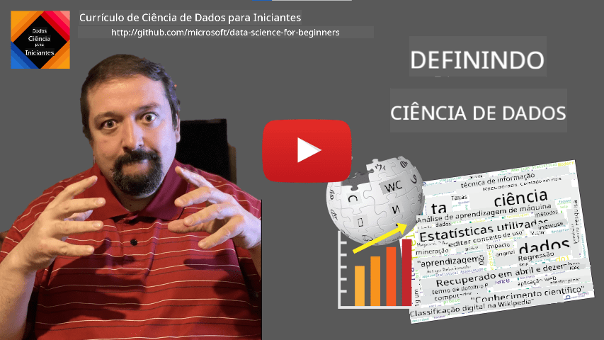 Vídeo Definindo Ciência de Dados