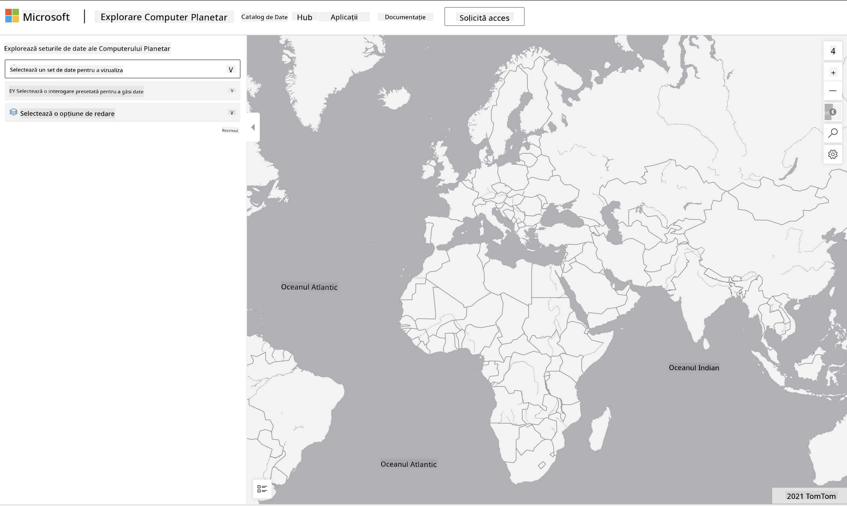 The Planetary Computer Explorer