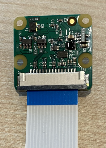Di ribbon cable wey dem don put for di camera module