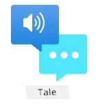 Logoet for tale-tjenesten