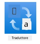Il logo del servizio Translator