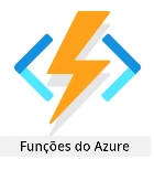 O logotipo do Azure Functions