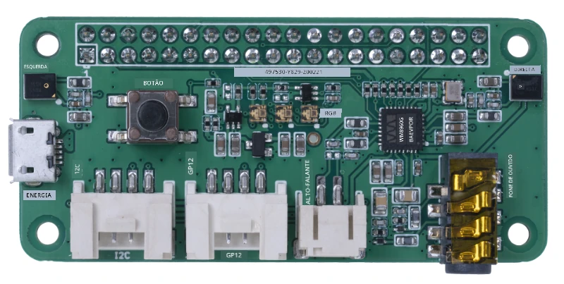 O ReSpeaker 2-Mics Pi Hat
