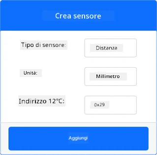 Le impostazioni del sensore di distanza