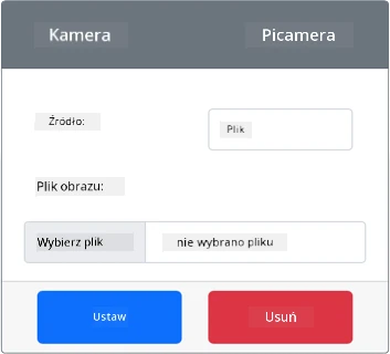 Utworzona kamera