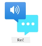 Logo služby reči