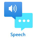 The speech service logo