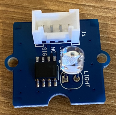 A grove light sensor