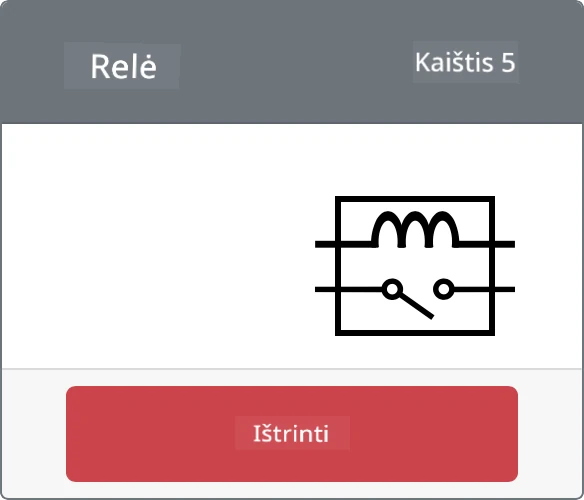 Sukurta relė