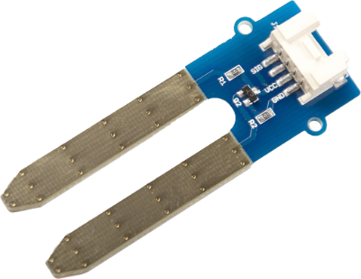 A resistive soil moisture sensor