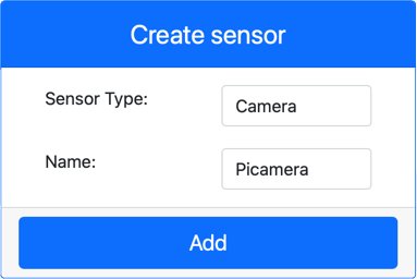 The camera settings