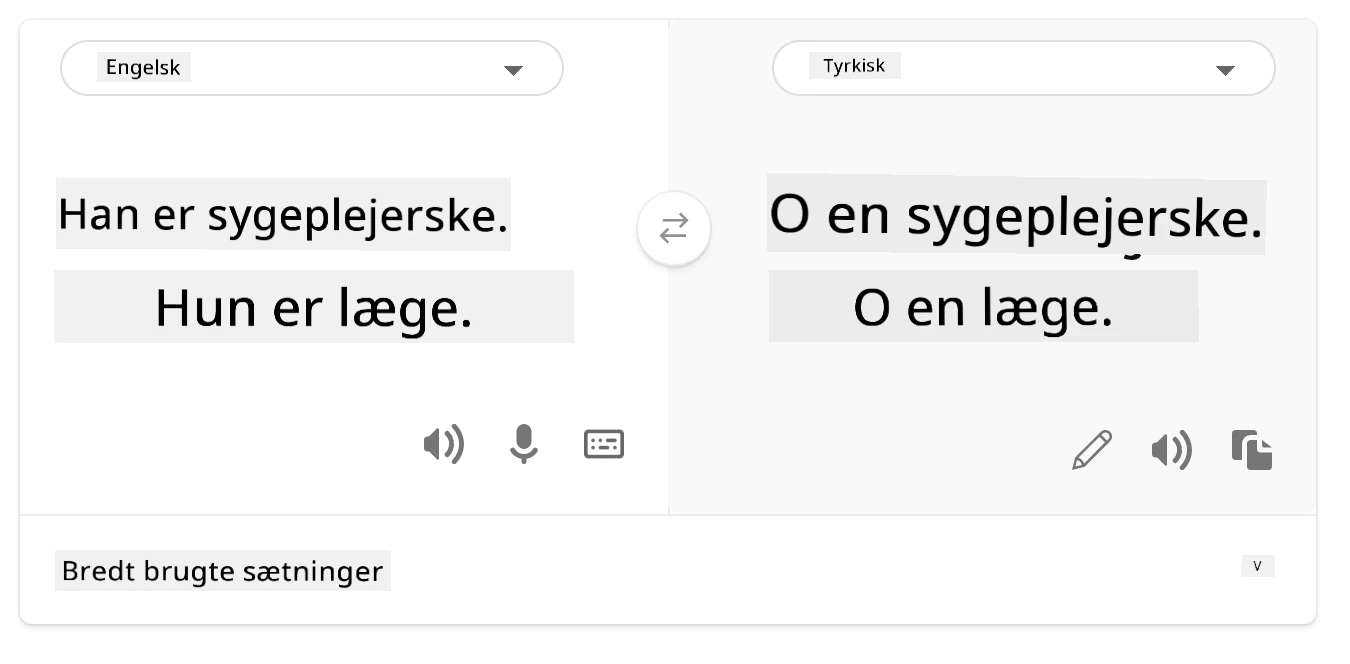 oversættelse til tyrkisk