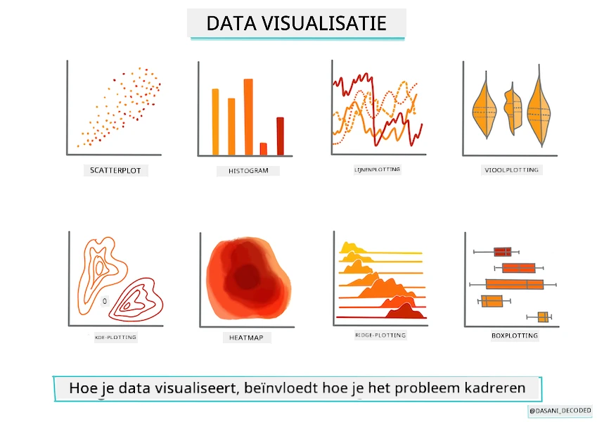 Data visualisatie infographic