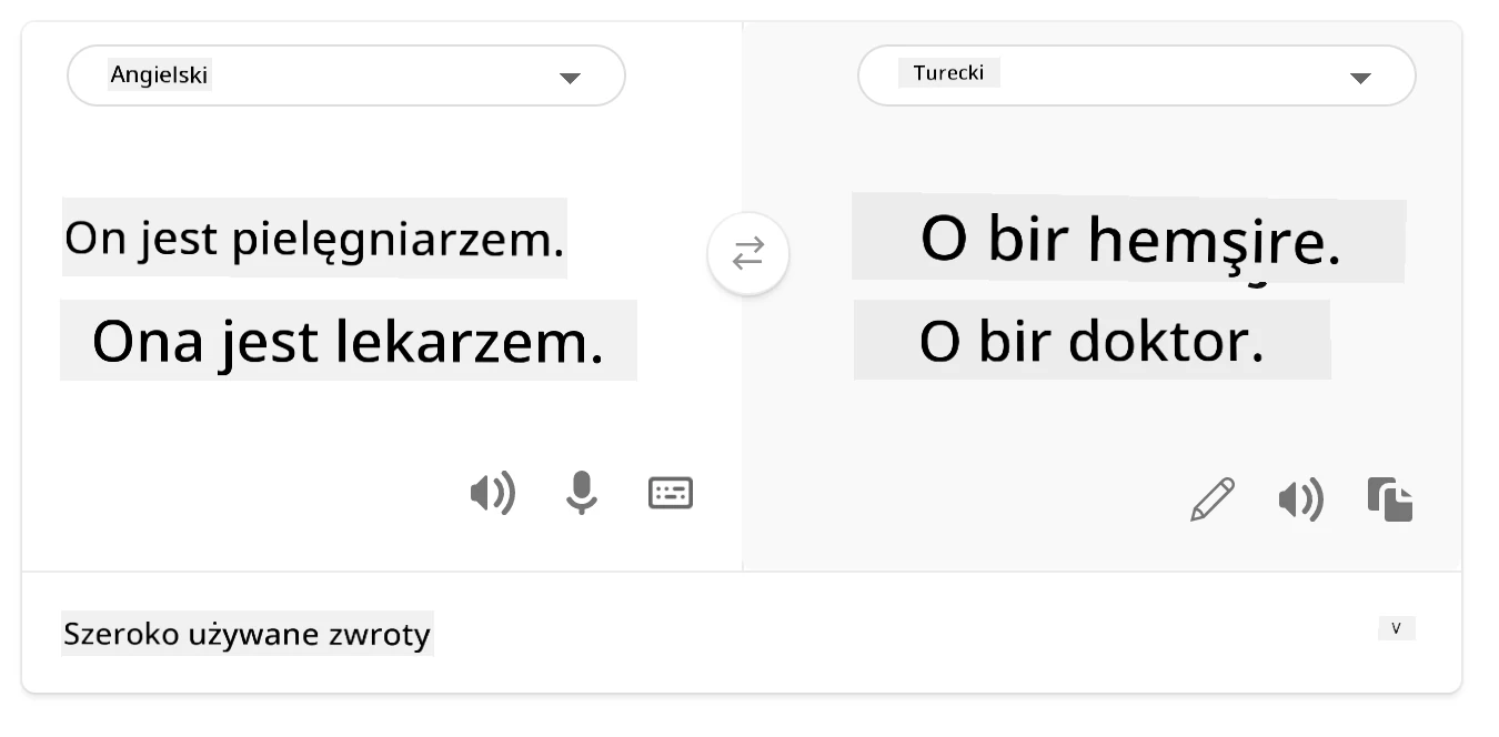 tłumaczenie na turecki