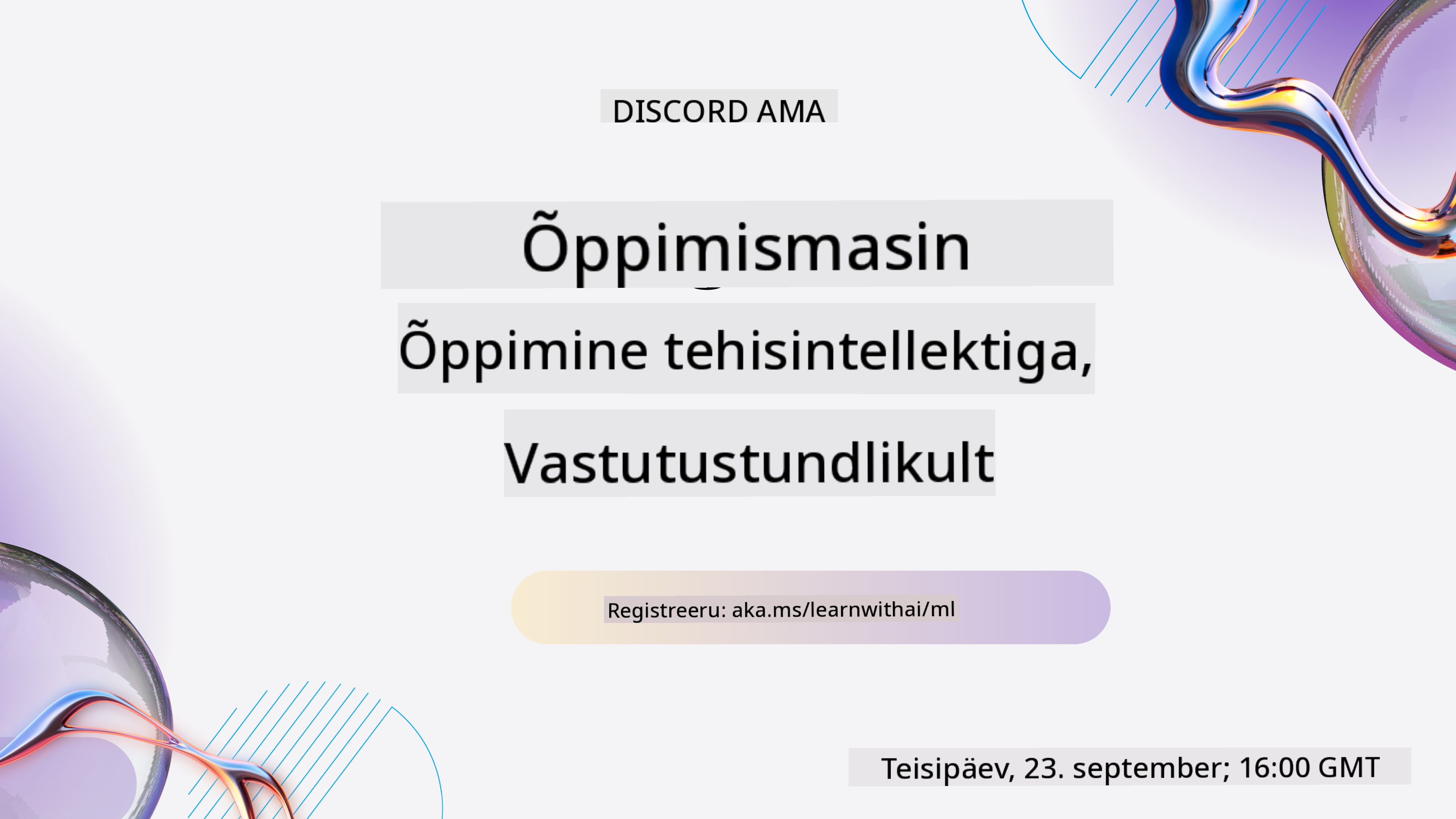 Õpi tehisintellektiga