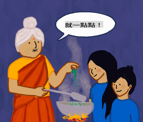只需一點點!