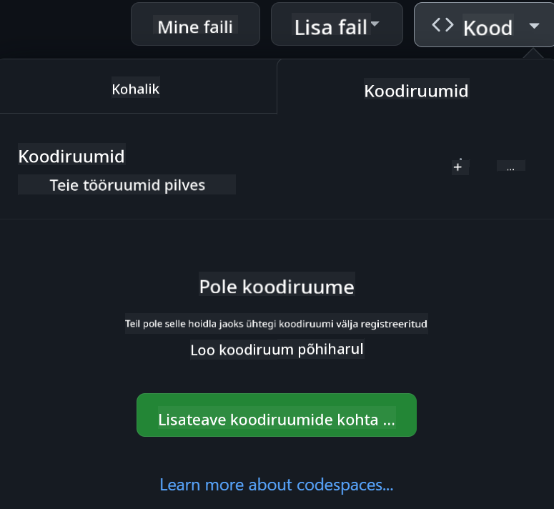 Codespace