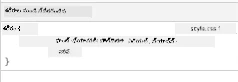 inherited font