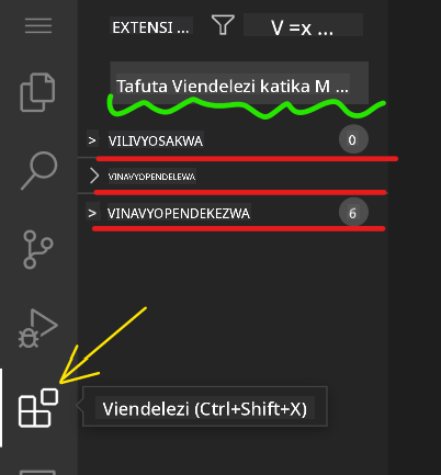 View extensions