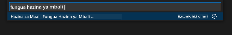 Palette Menu