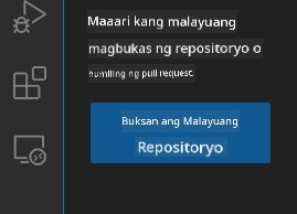 Open remote repository