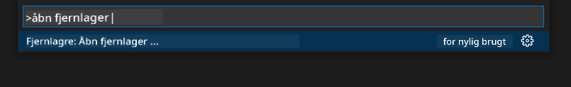 Command Palette