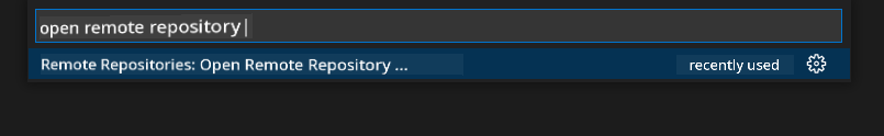 Palette Menu