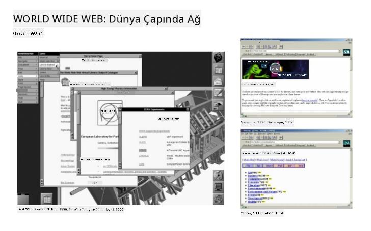 erken tarayıcılar