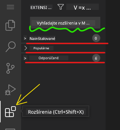 View extensions
