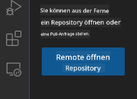 Remote-Repository öffnen
