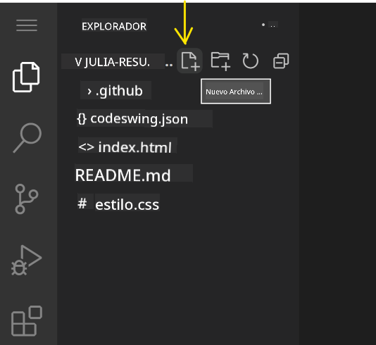 Crear un archivo nuevo