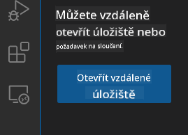 Otevřít vzdálené úložiště