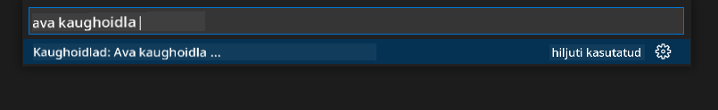 Command Palette