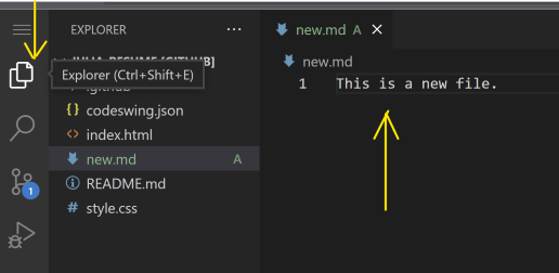 Editing files in VSCode.dev