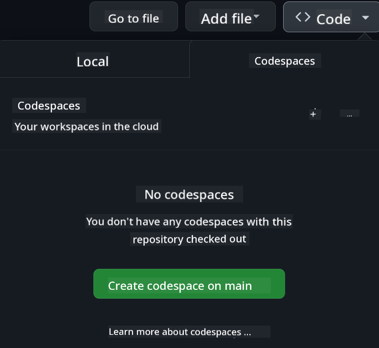 Codespace