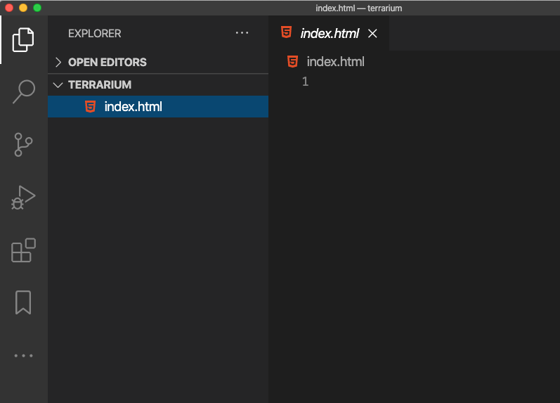 explorer in VS Code