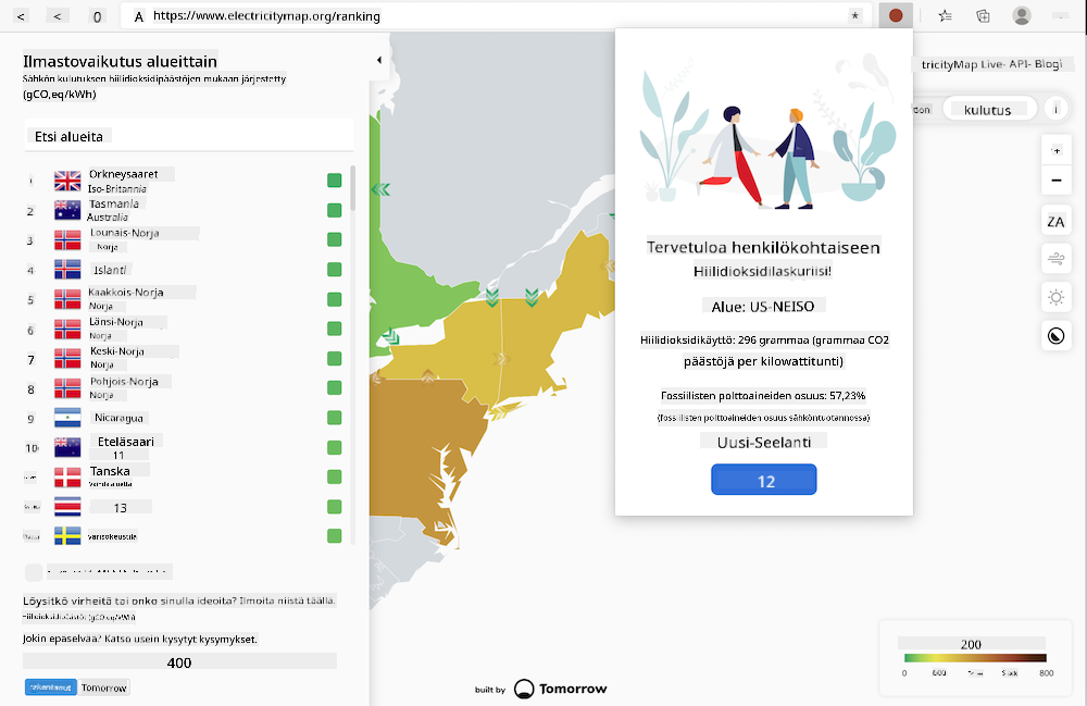 laajennuksen kuvakaappaus