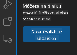 Otvoriť vzdialený repozitár