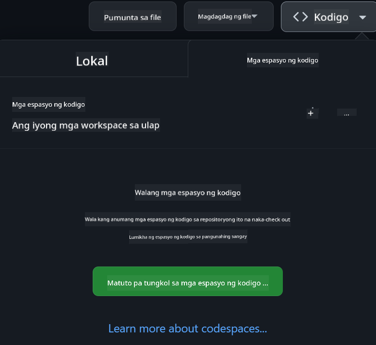Codespace