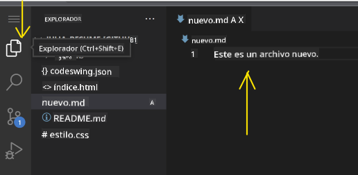 Editar un archivo