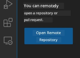 Open remote repository