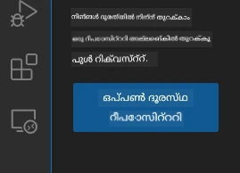 Open remote repository