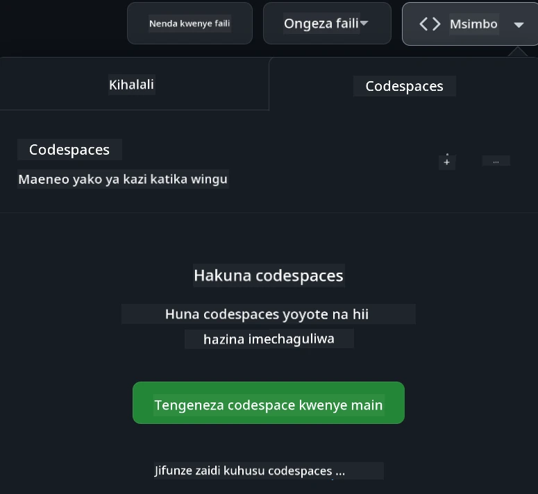 Codespace