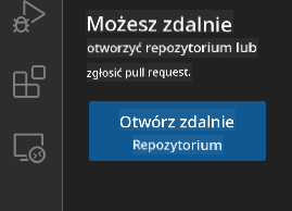 Otwórz zdalne repozytorium