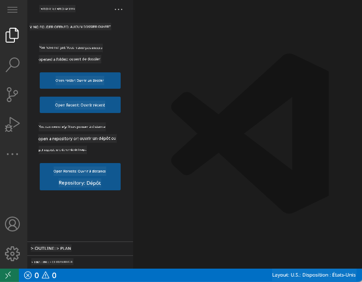 VSCode.dev par défaut