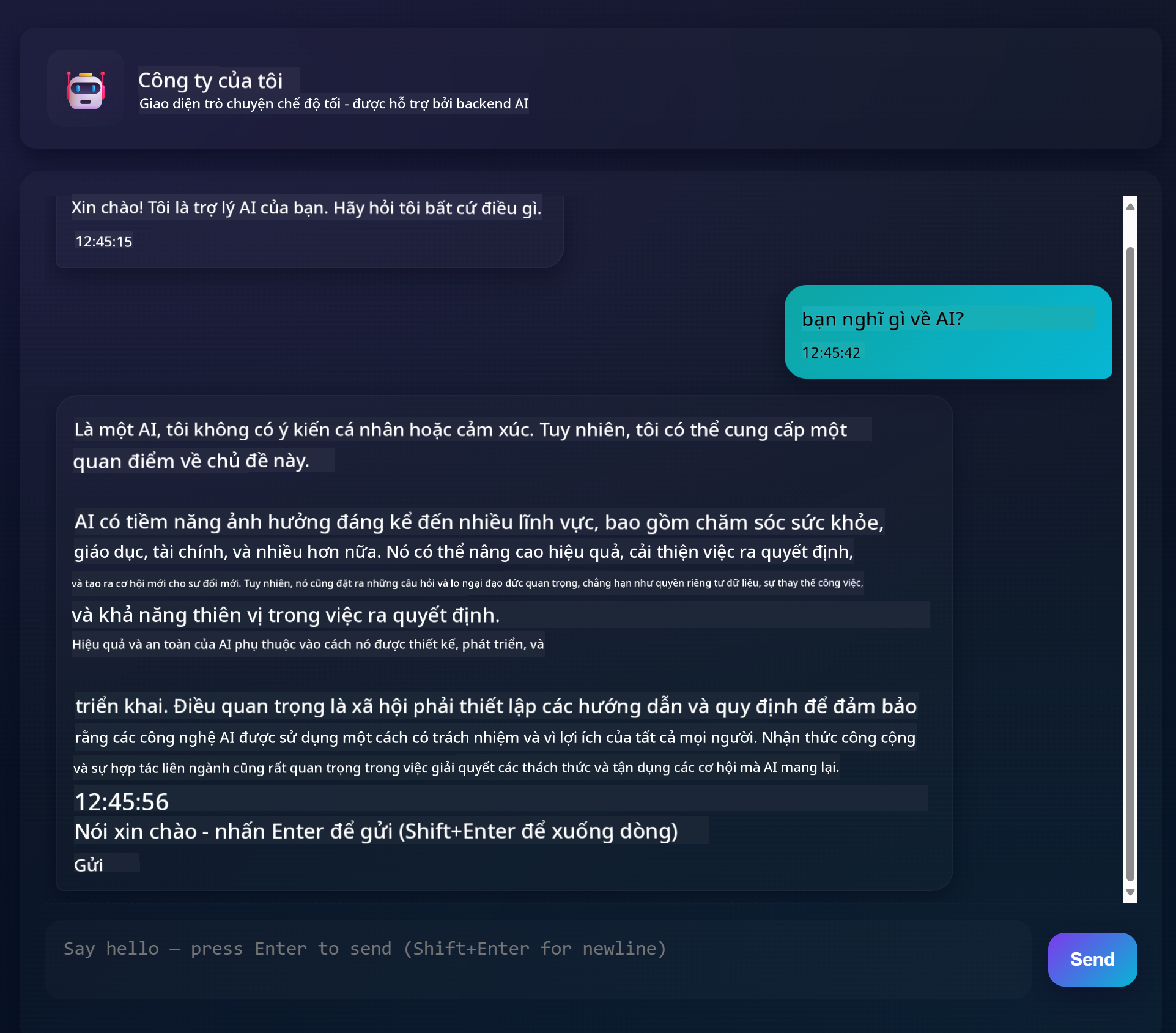 Ứng dụng Chat