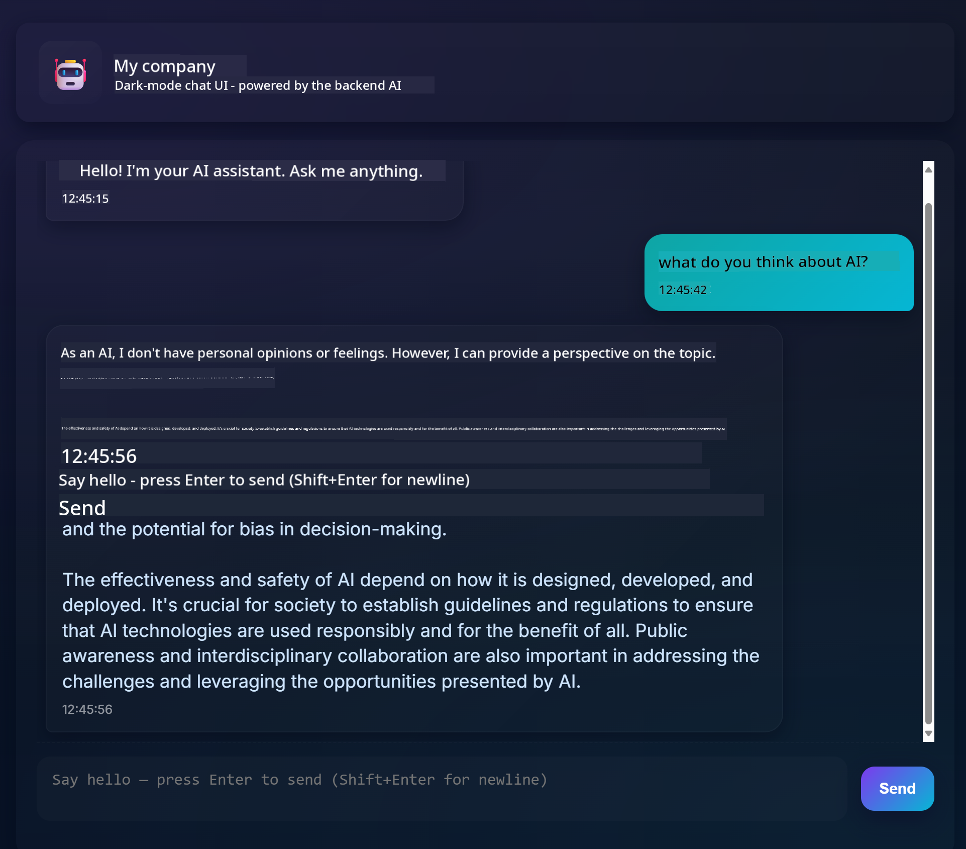 Chat app
