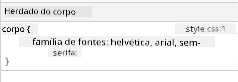 fonte herdada
