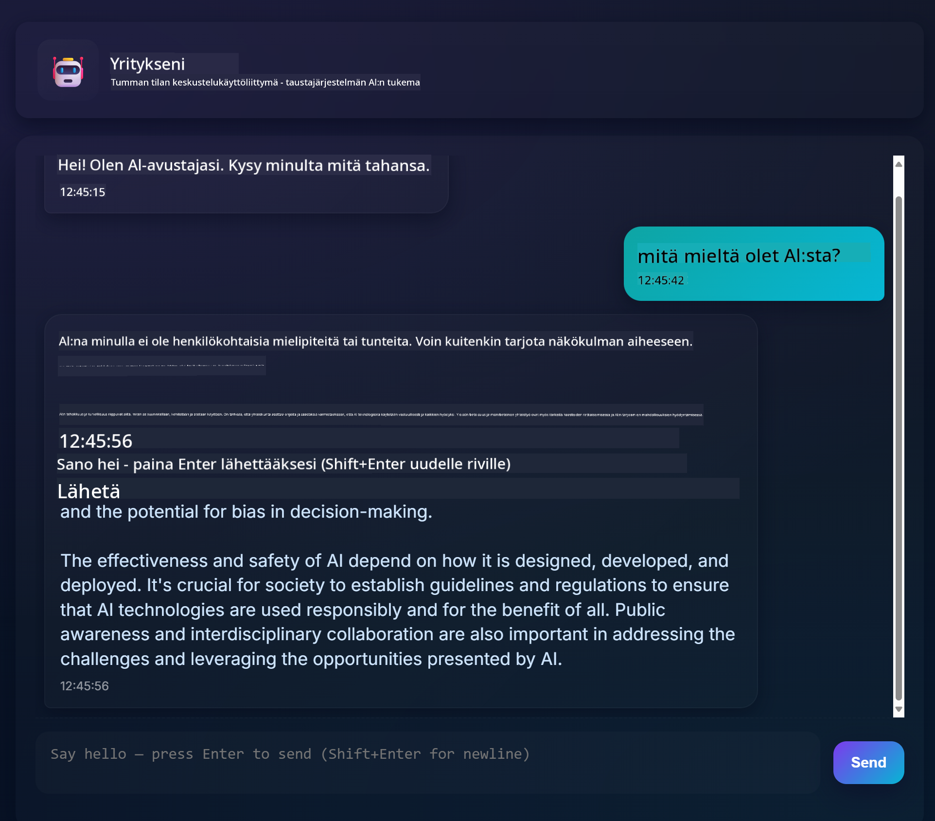 Chat-sovellus
